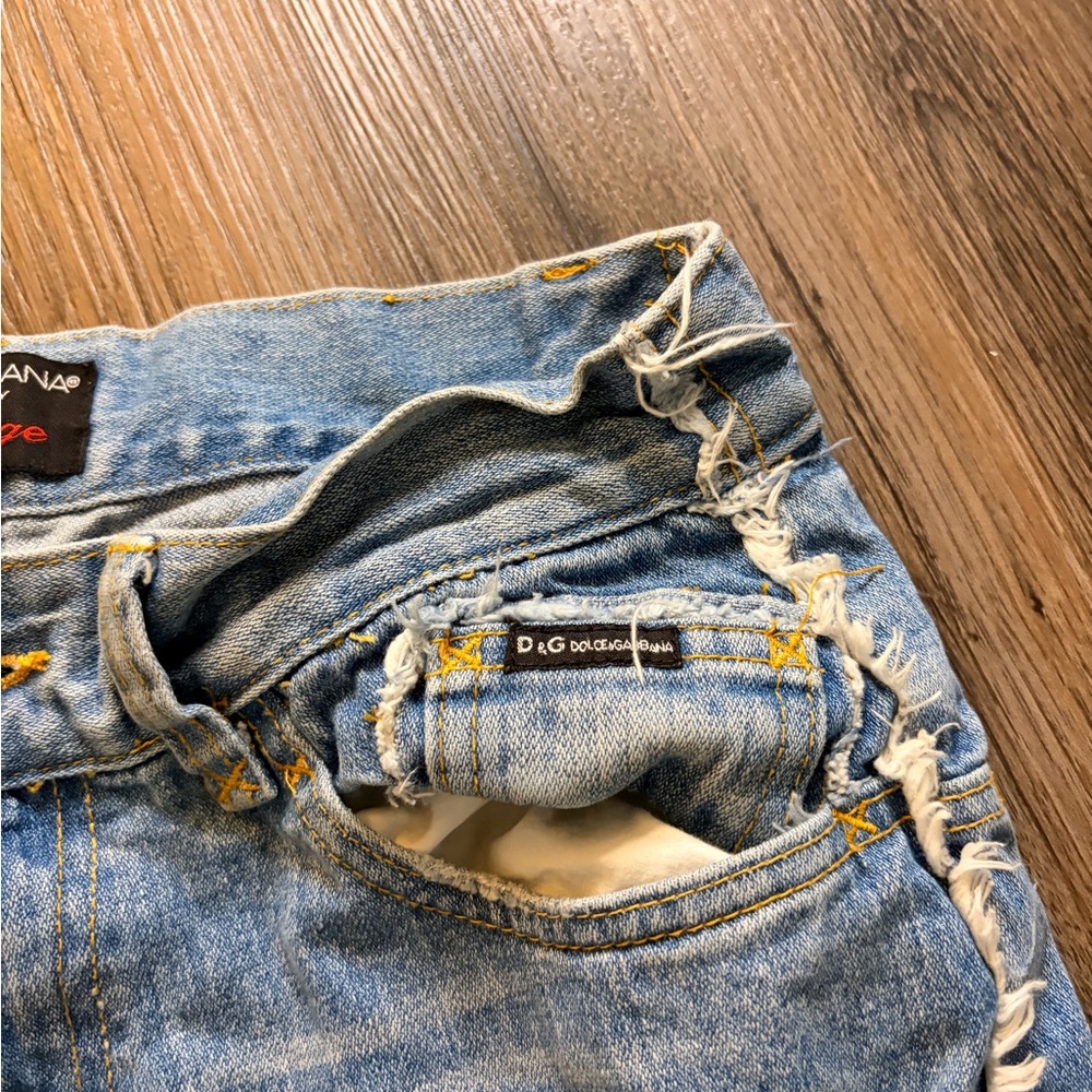 Dolce & Gabbana Vintage Light Blue Denim Jeans - Picture 4 of 14